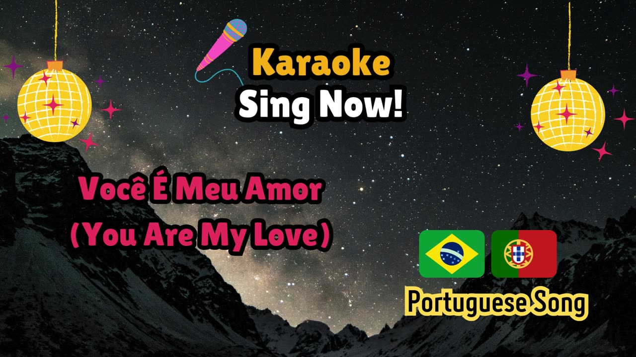 Portuguese Karaoke Fun Challenge.