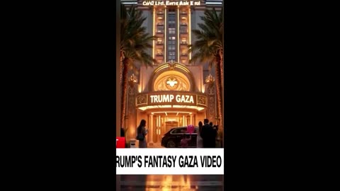 ‘Fantasy’ AI Video, Shared by Trump, of Gaza as Luxury Resort Draws Scorn