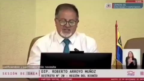 Chile - congresista se refiere a la avalancha de denuncias por fraude en sesión de la cámara