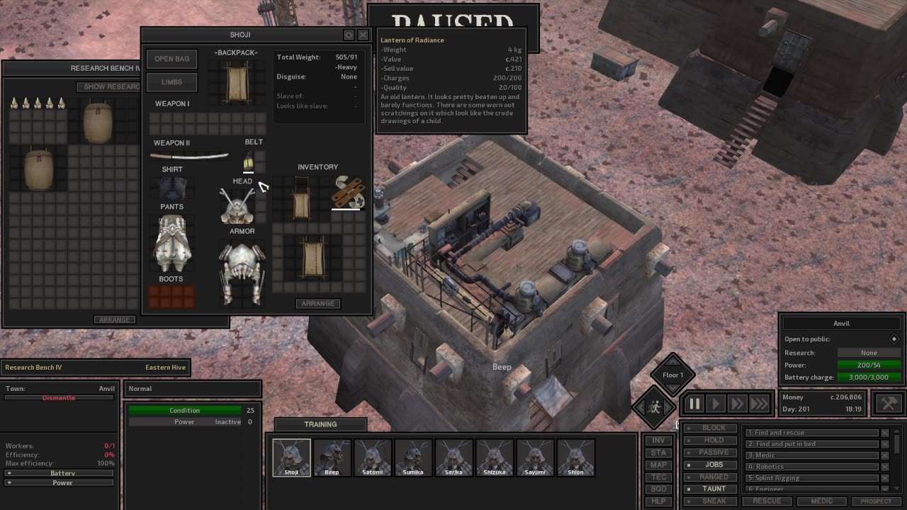 Shoji traverses on his journey. (SJ-27)