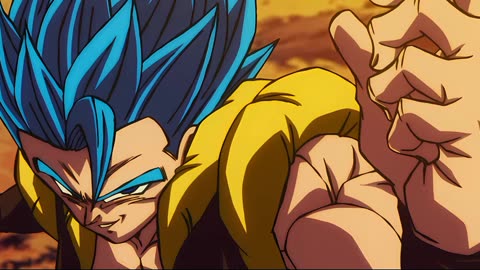 Gogeta Time vs Brolly this is only 480p part 1 Hyper Mastered Realtime