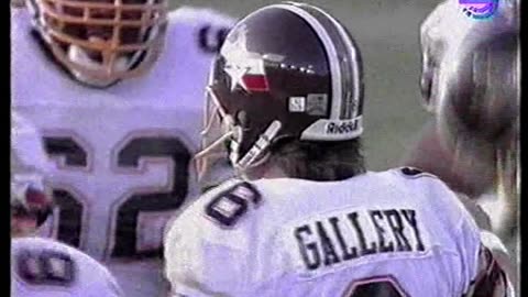WLAF 1992 SAN ANTONIO RIDERS AT FRANKFURT GALAXY