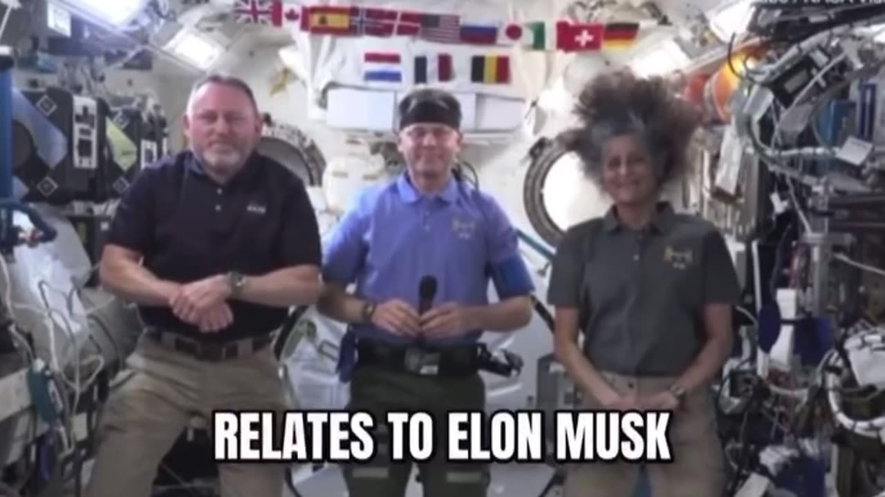 Astronauts stuck in space confirm that Elon offered to rescue them earlier.