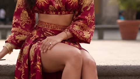 Why does this outfit feel like royalty and fire at the same time? #bohofashion #goddessvibes