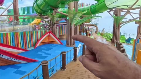 Hurricane and Storm Surge Ride at Star of the Seas Deck 16!