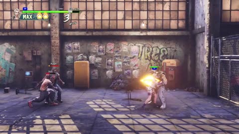 Double Dragon Revive play through stage 1