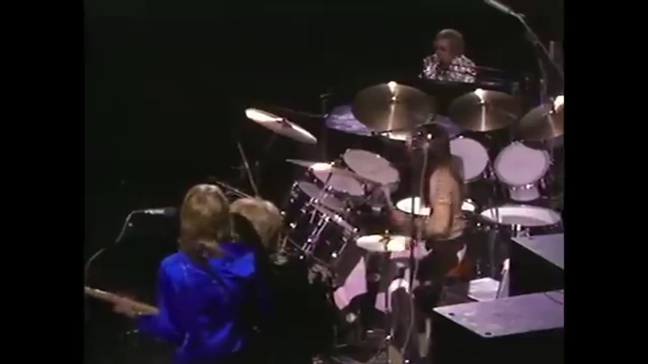 Elton John performs Rocket man live