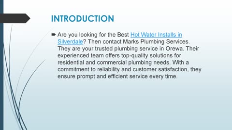 Best Hot Water Installs in Silverdale