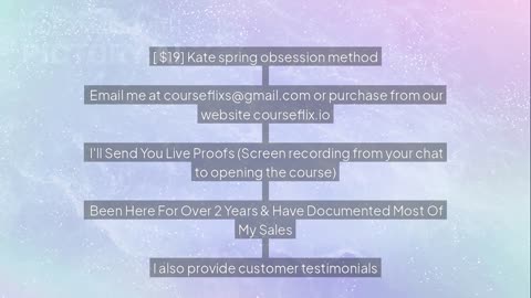 Download Kate spring obsession method