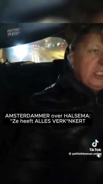 AMSTERDAMMER OVER FEMKE HALSEMA: ZE HEEFT ALLES VERKANKERD!