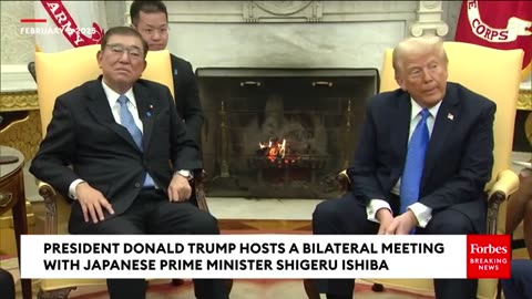 Donald Trump Hosts Meeting With Japan's Prime Minister Feb 7, 2025