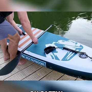 Master the Art of Paddle boarding in Minutes! ROC Outdoors Paddle Board, ROC SUP CO