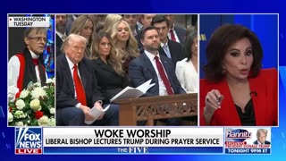 Judge Jeanine reacts to woke bishop: Where's the separation of church and state?