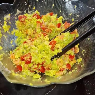 Shrimp and Guacamole Taco 🌮😋