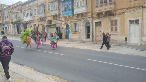 Karneval in Victoria Gozo Malta am 02.03.2025