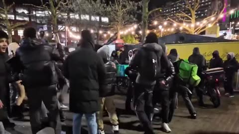 The LOST U.K Trannies start fighting & the whole place erupts