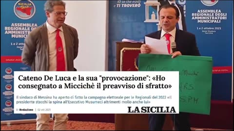 Cateno De Luca - La nostra storia … diventerà proposta di governo della Sicilia! (07.02.25 )