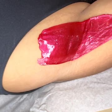 Underarm Waxing with Sexy Smooth Cherry Desire Hard Wax | @orchidwaxstudio Review & Demo