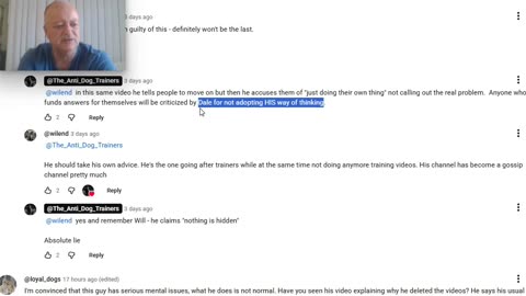 The Anti Dog Trainer - Responding to Comments