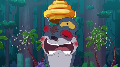 Zig & Shark Cartoon Fun 🐠 Colorful Reels #Shorts