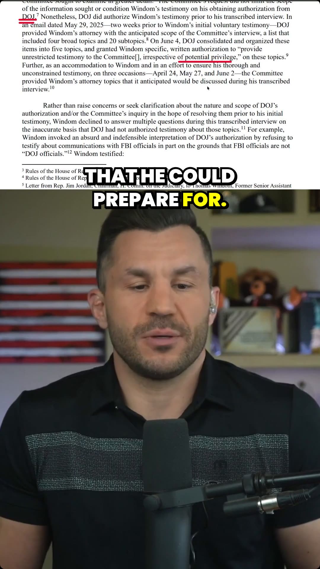 FBI Not DOJ The EXCUSE No One Saw Coming