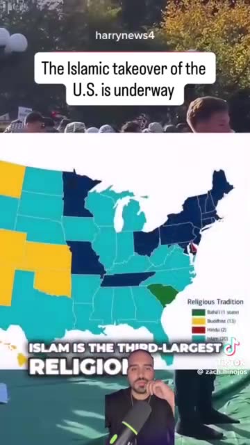ISLAM IS GROWING SO FAST IN AMERICA WE ARE NOT EVEN PAYING