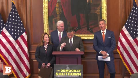 LIVE: Speaker Mike Johnson Holds News Conference on Day 23 of Gov't Shutdown...