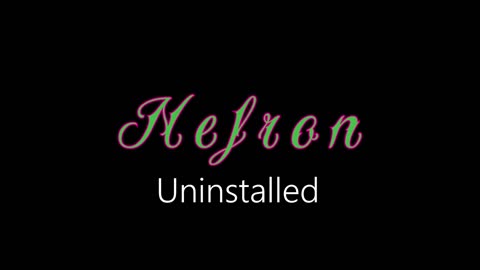 Nefron ¦ Uninstalled (official audio)