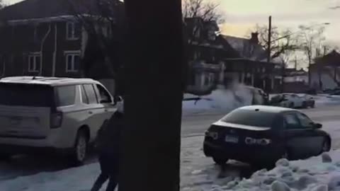 Woman Tries To Run Over ICE Agents resulting in her being SHOT