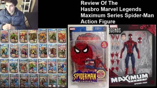 Outtake #745 Of The Review Of The Hasbro Marvel Legends Maximum Series Spider Man Action Figure