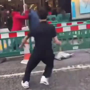 The usual suspects have a mass-brawl in Lewisham, London.