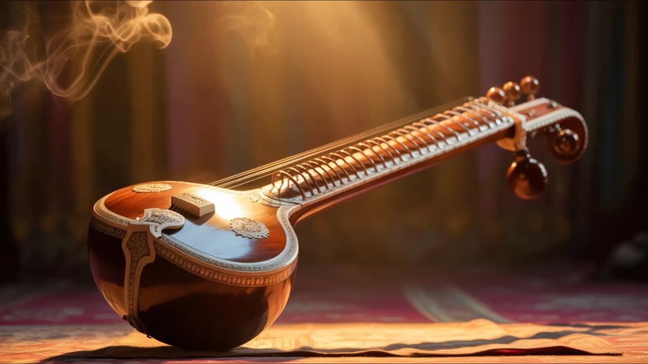 Flute, Sitar, Guitar & Piano Instrumental for Peace, Focus & Meditation