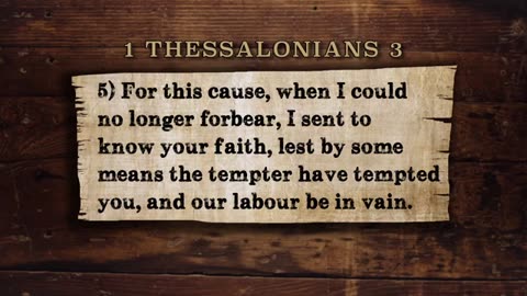 1 Thessalonians 3 - Pastor Steven Anderson