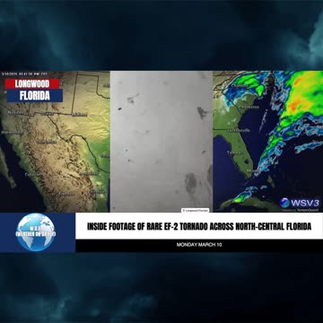 Rare EF2 Tornado Wreaks Havoc in Seminole County! 🌪 #shorts #weatherupdate
