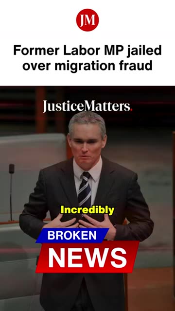 Former Labor MP jailed over migration fraud. (2)