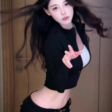 Adorable Black Midriff Top Seductive Outfit Change | Daily Beauty EP 1366