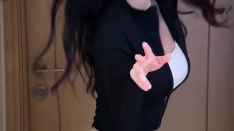 Adorable Black Midriff Top Seductive Outfit Change | Daily Beauty EP 1366