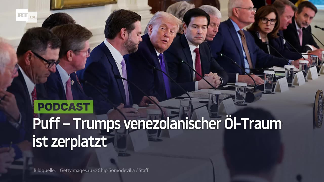 Puff – Trumps venezolanischer Öl-Traum ist zerplatzt
