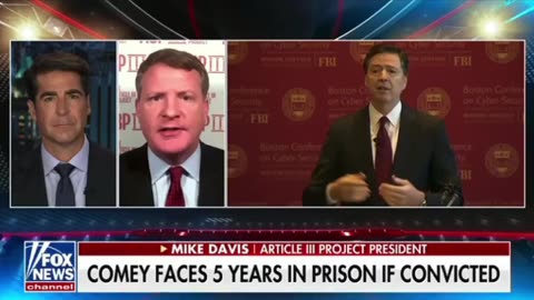 Comey Faces Five Years in Prison