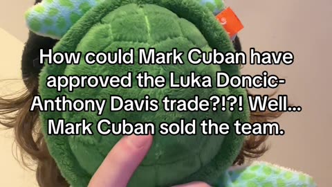 How could Mark Cuban have approved the Luka Doncic-Anthony Davis trade? Cuban sold the Mavericks.