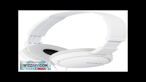 Sony ZX Series Wired On-Ear Headphones White MDR-ZX110 Review