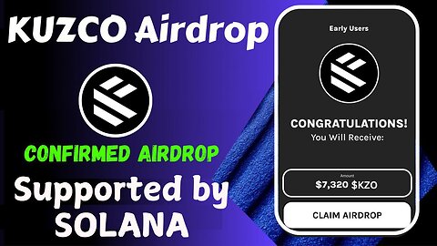 Kuzco Free Airdrop Supported by Solana || Perfect Player