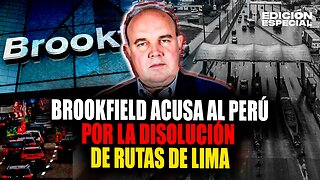 #EnVivo Brookfield apunta contra Rafael López Aliaga por la disolución de Rutas de Lima