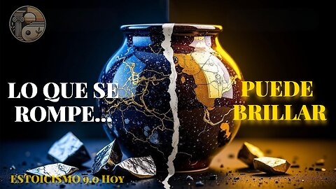 Lo que SE ROMPE puede BRILLAR (sabiduría estoica)#estoicismopractico #desarrollopersonal#pazinterior