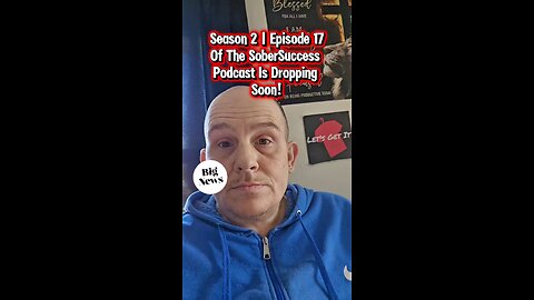 Episode 17🎙 Is Recorded & Dropping REAL Soon‼️ #SoberSuccessPodcast #NewEpisode #SeasonTwo