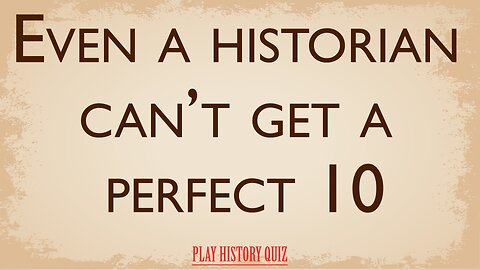 History Quiz
