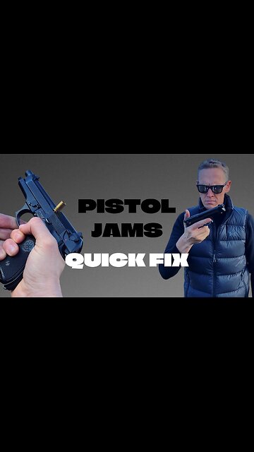PISTOL JAMS. QUICK FIX👌
