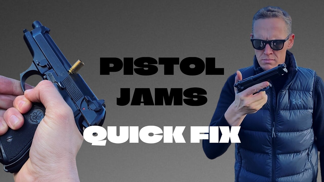 PISTOL JAMS. QUICK FIX👌