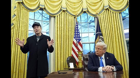 Musk Defends DOGE's Work Next to Trump in Oval Office