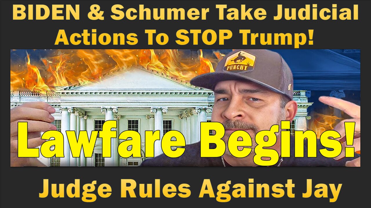 BIDEN & Schumer Take Judicial Actions To STOP TRUMP! LAWFARE BEGINS! Judge Rules Against Jay Z..